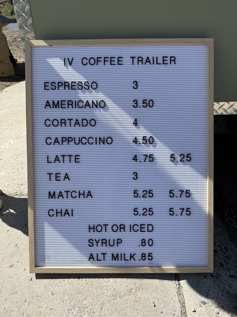 IV Coffee Trailer