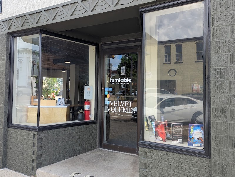 Turntable Coffee Counter