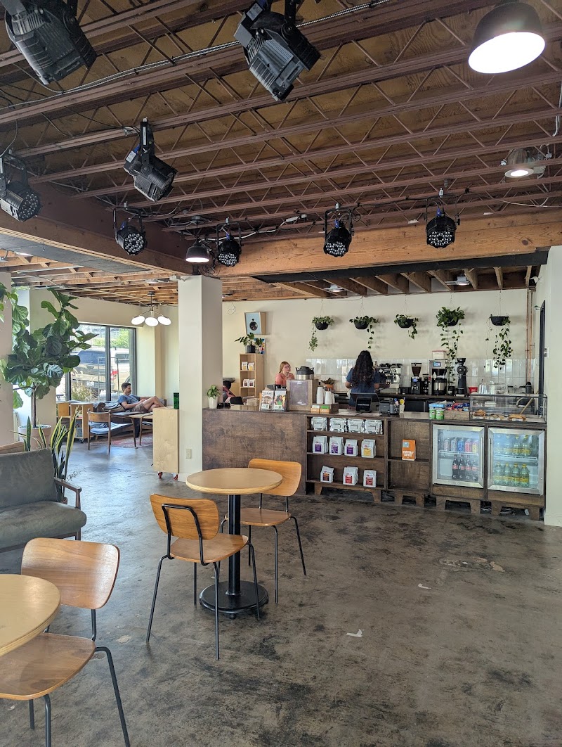 Turntable Coffee Counter