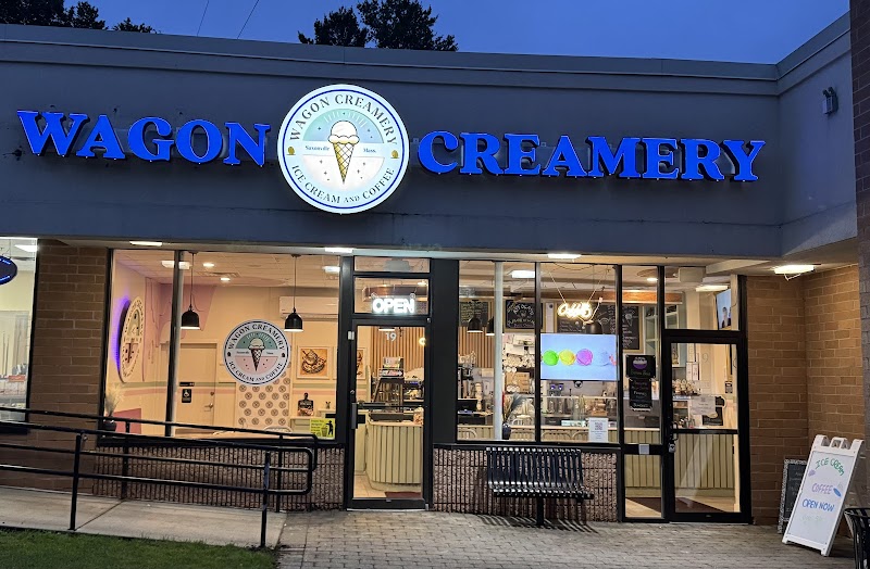 Wagon Creamery- Ice Cream, Coffee and Breakfast sandwiches!!!!