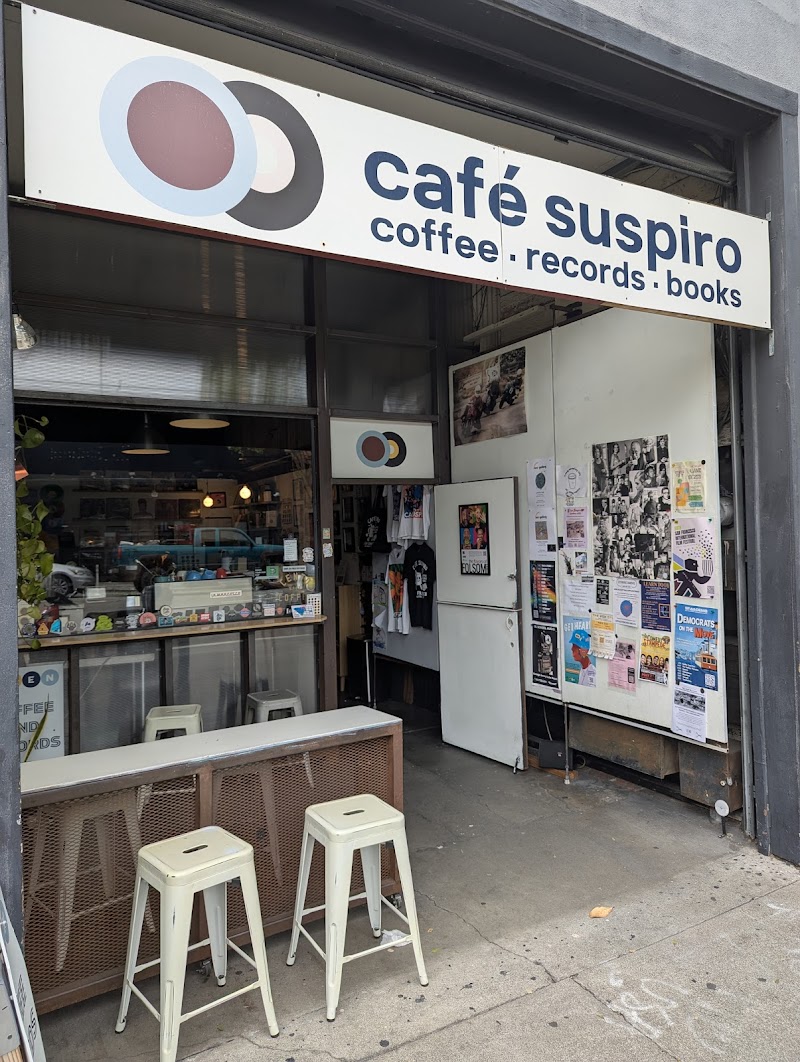 Cafe Suspiro - coffee, records, and books!