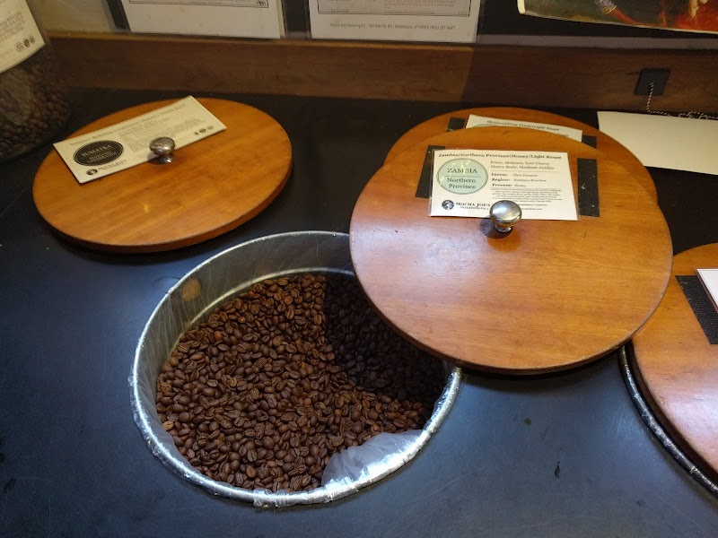 Mocha Joe's Roasting Co. - Coffee Roasting Operations Center and Offices, visit the Cafe @ 82 Main St for coffee drinks