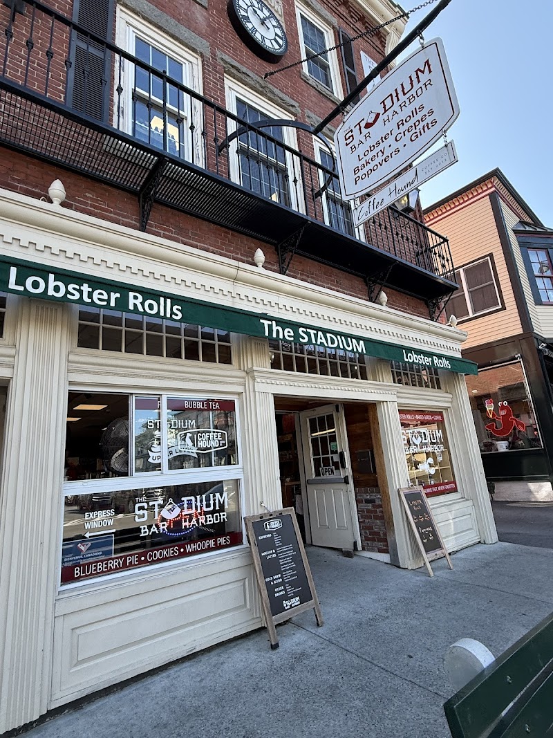 The Stadium, Bar Harbor - Lobster Rolls, Popovers,Coffee