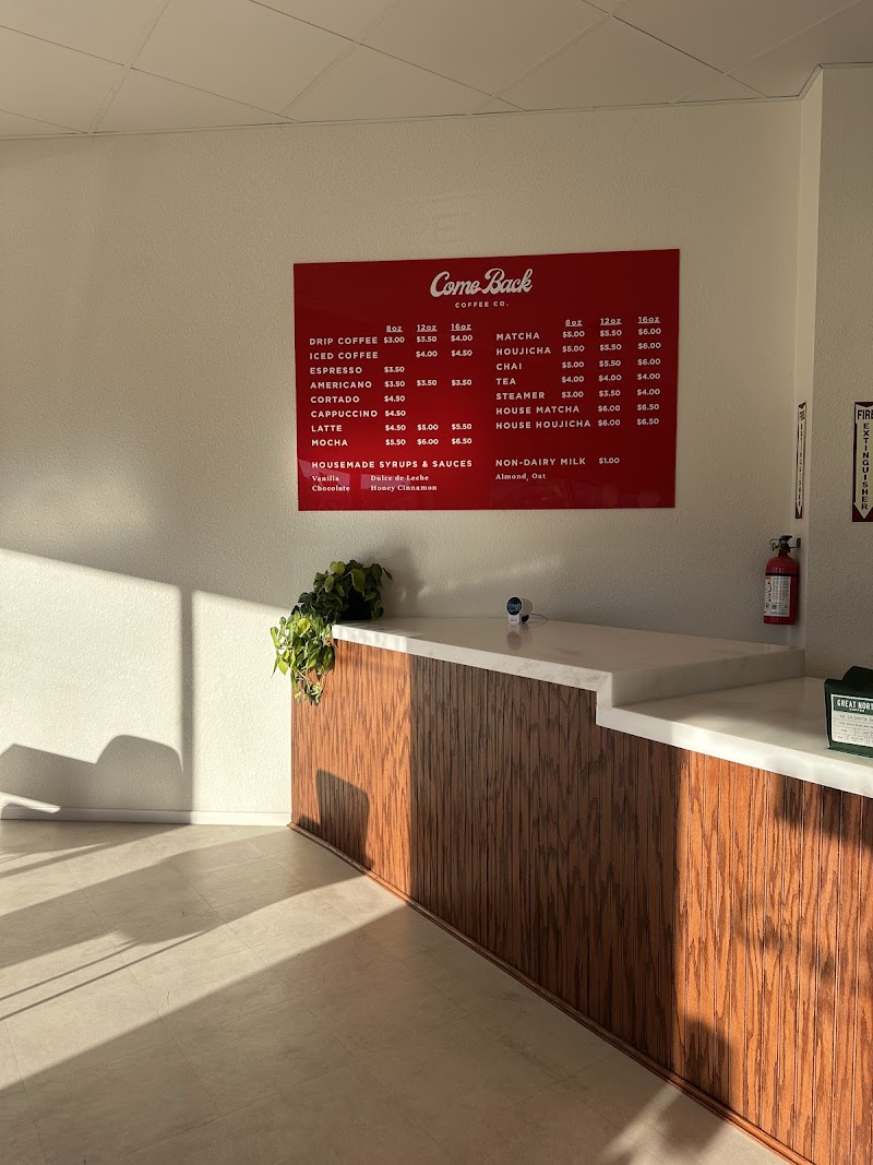 Come Back Coffee Co.