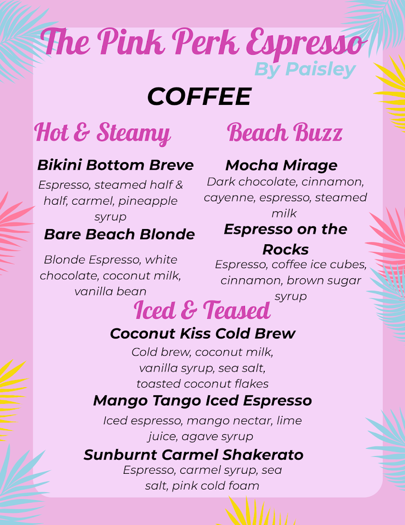 The Pink Perk Espresso