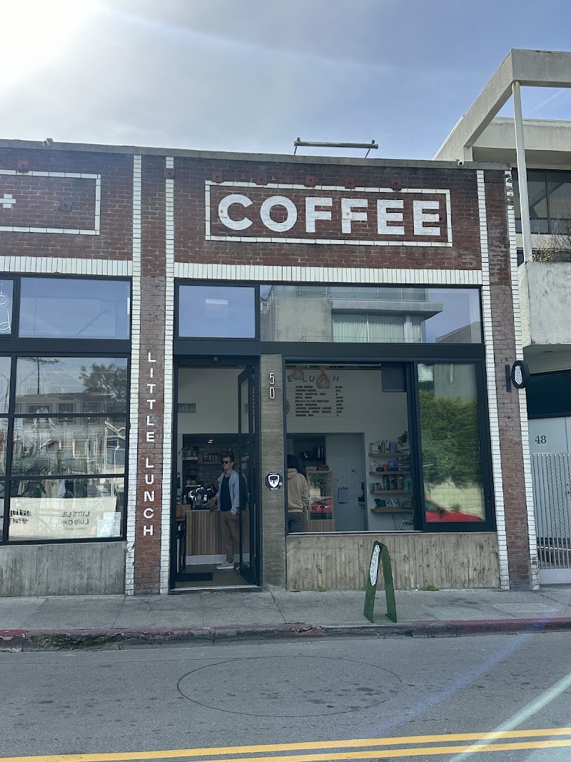 little lunch coffee + snacks