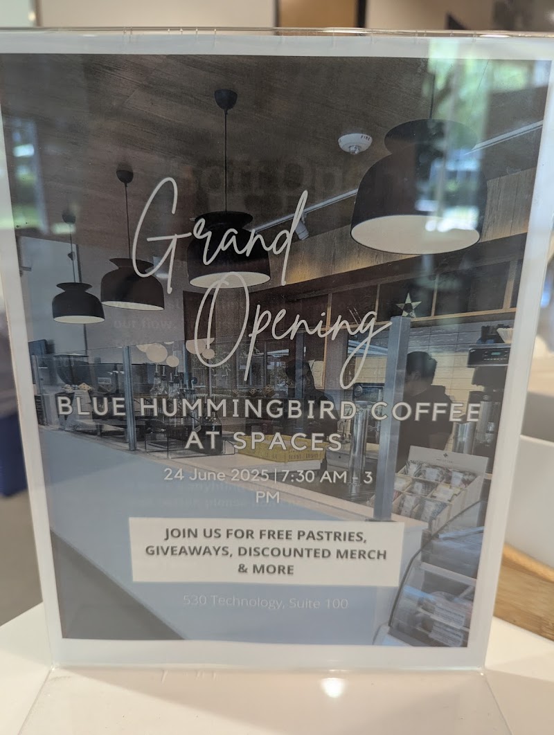 Blue Hummingbird Coffee at Spaces