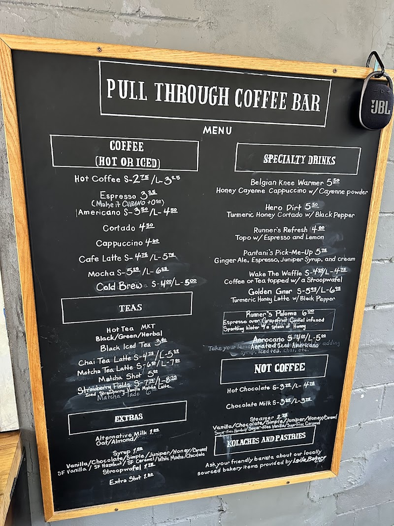 Pull Through Coffee Bar