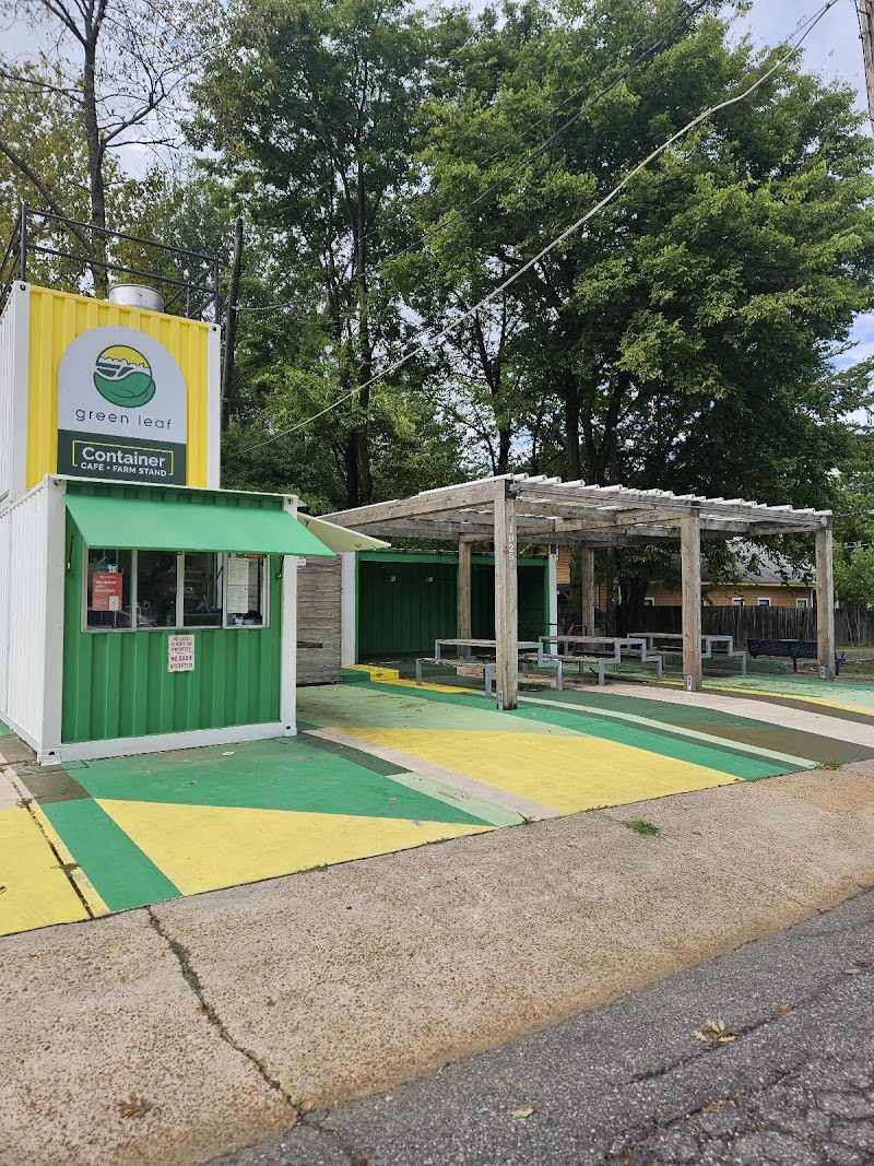 Green leaf Container Cafe