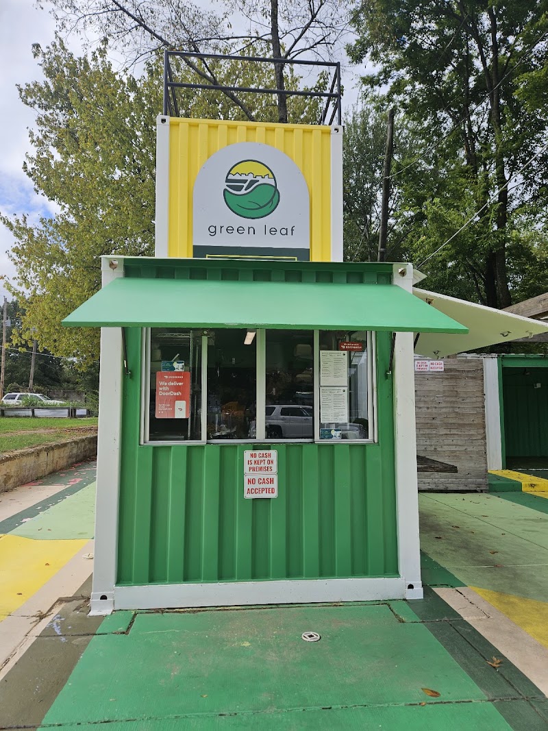Green leaf Container Cafe