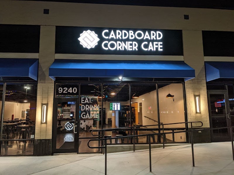 Cardboard Corner Cafe