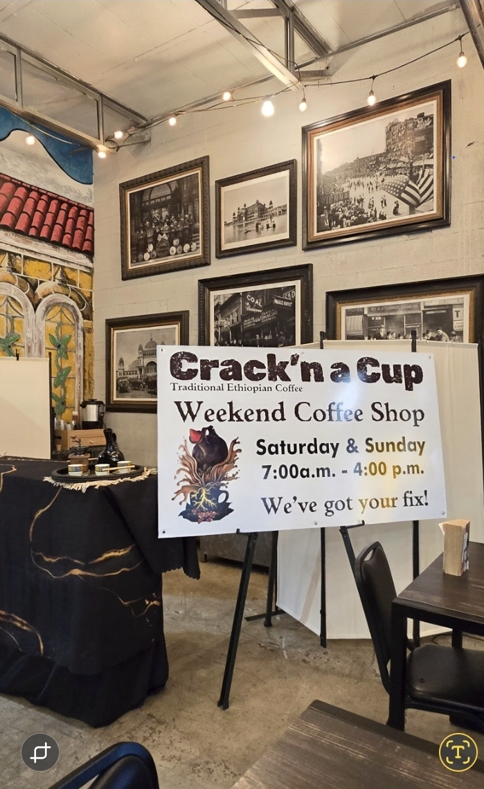 Crack’n a Cup Ethiopian Coffee