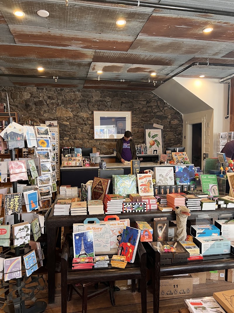 Between the Covers Bookstore and Bruno Cafe