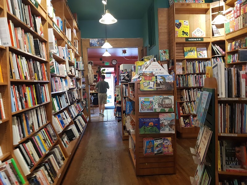 Between the Covers Bookstore and Bruno Cafe