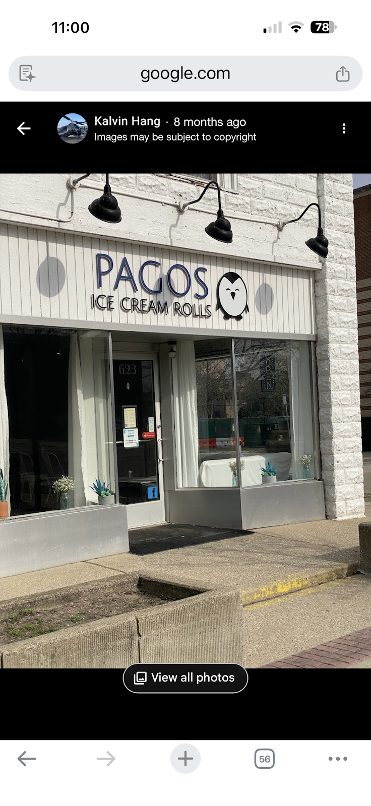 Págos Ice Cream Rolls and Bubble Tea
