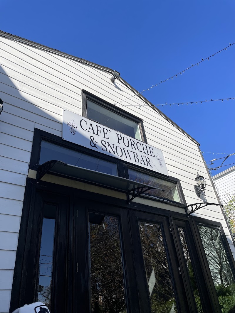 Cafe Porche & Snowbar | Coffee, Brunch, Pastries & Snowballs
