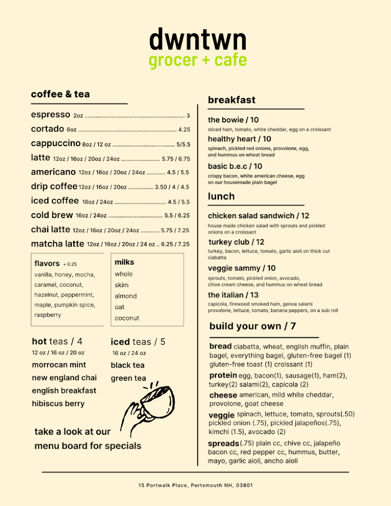 Dwntwn Grocer & Cafe