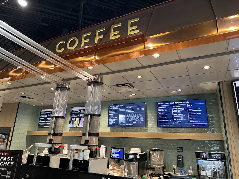 Roasting Plant Coffee in The Fresh Market