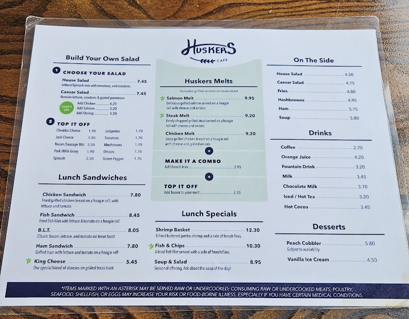 Huskers Cafe (Stone Mountain)