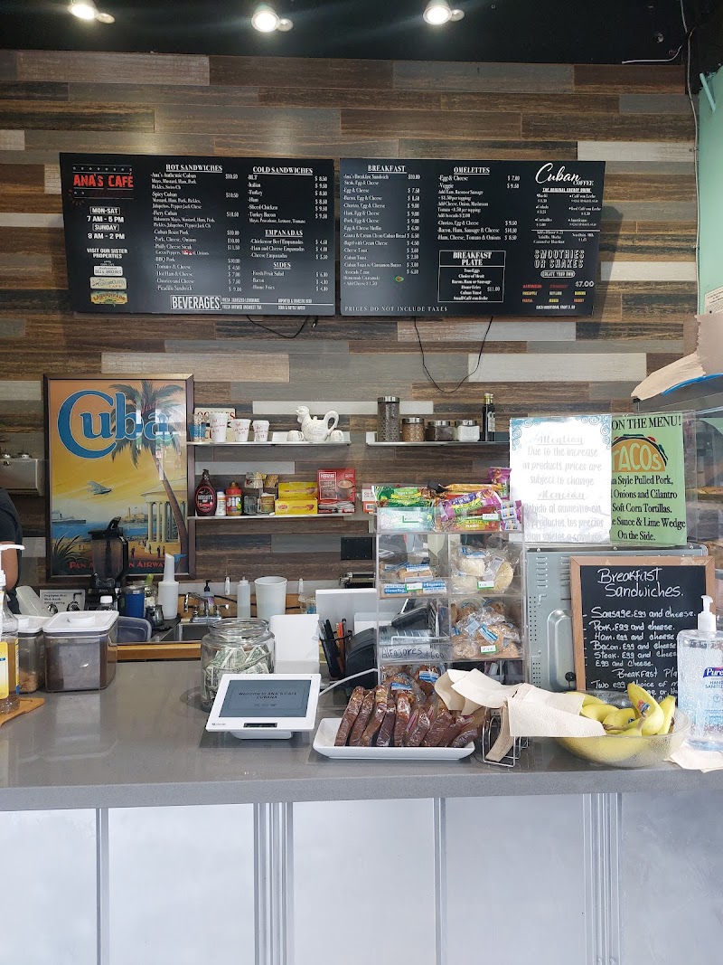 Ana's Café Cubano ***(GREEN ST LOCATION)**