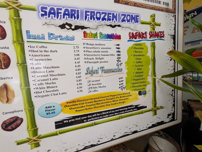 Safari Caffeine Lounge