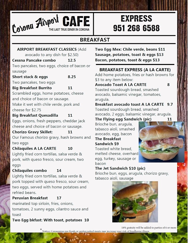 Corona Airport Cafe Express
