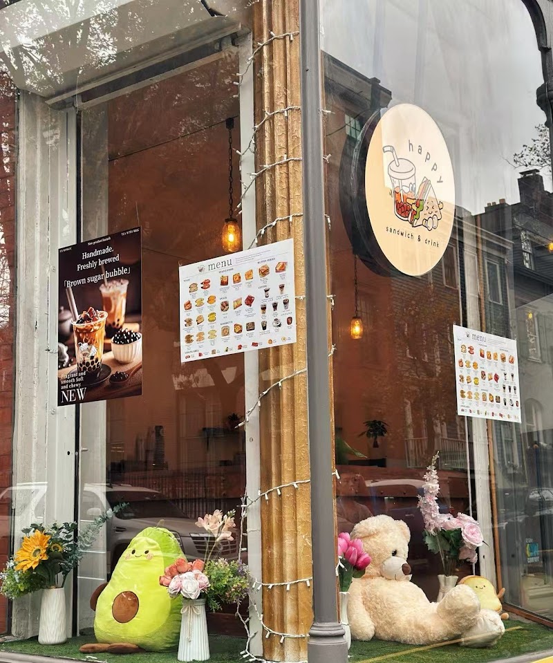 Happy Sandwich & drink