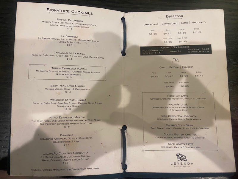 Leyenda Coffee & Tequila