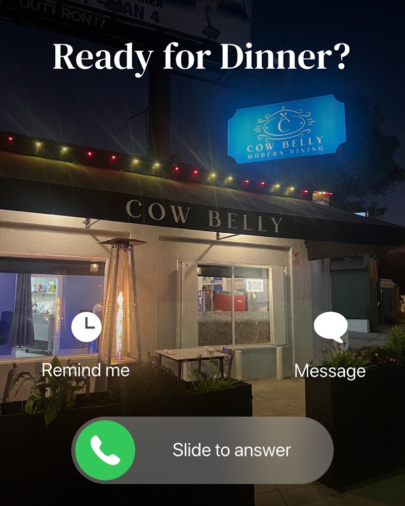 Cow Belly Modern Dining