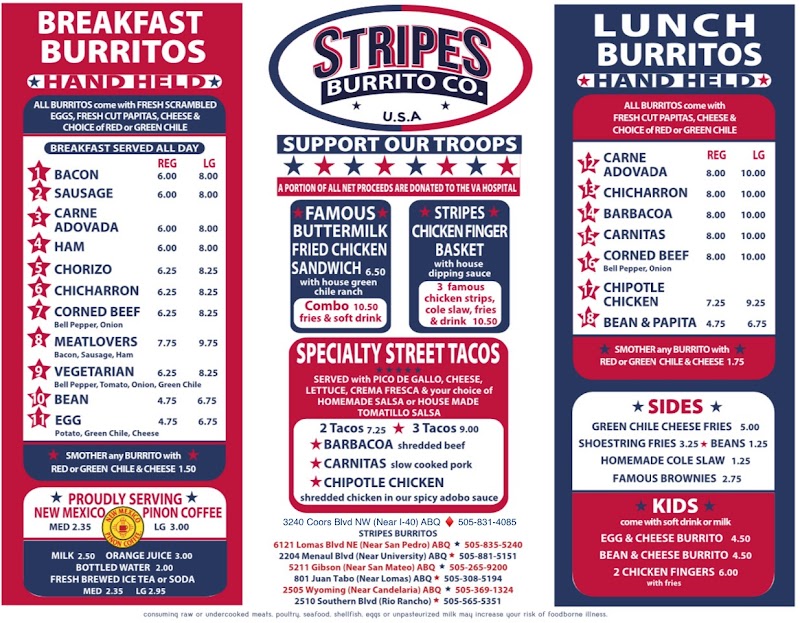 Stripes Burrito Co