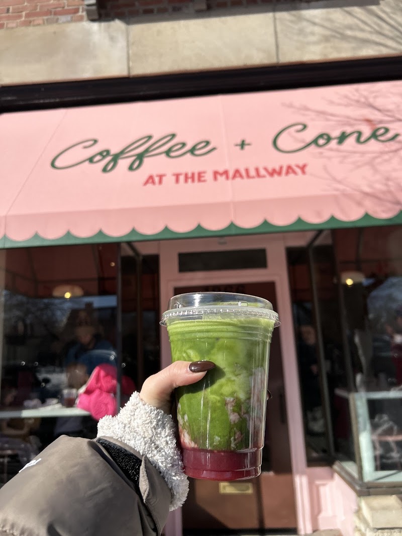Coffee + Cone at the Mallway