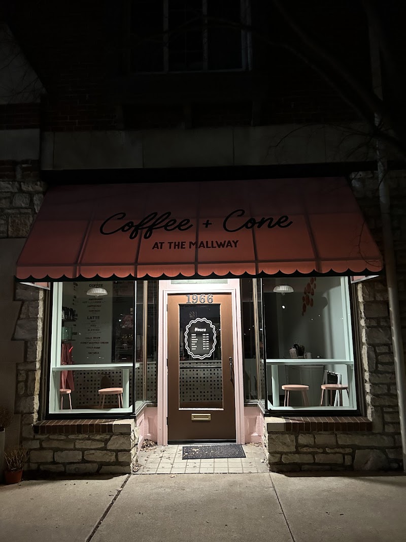 Coffee + Cone at the Mallway