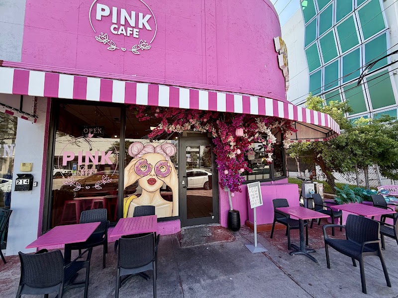 Pink Cafe Miami Beach