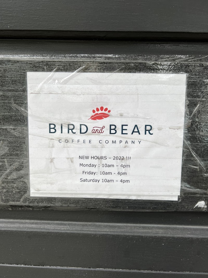 Bird and Bear Coffee