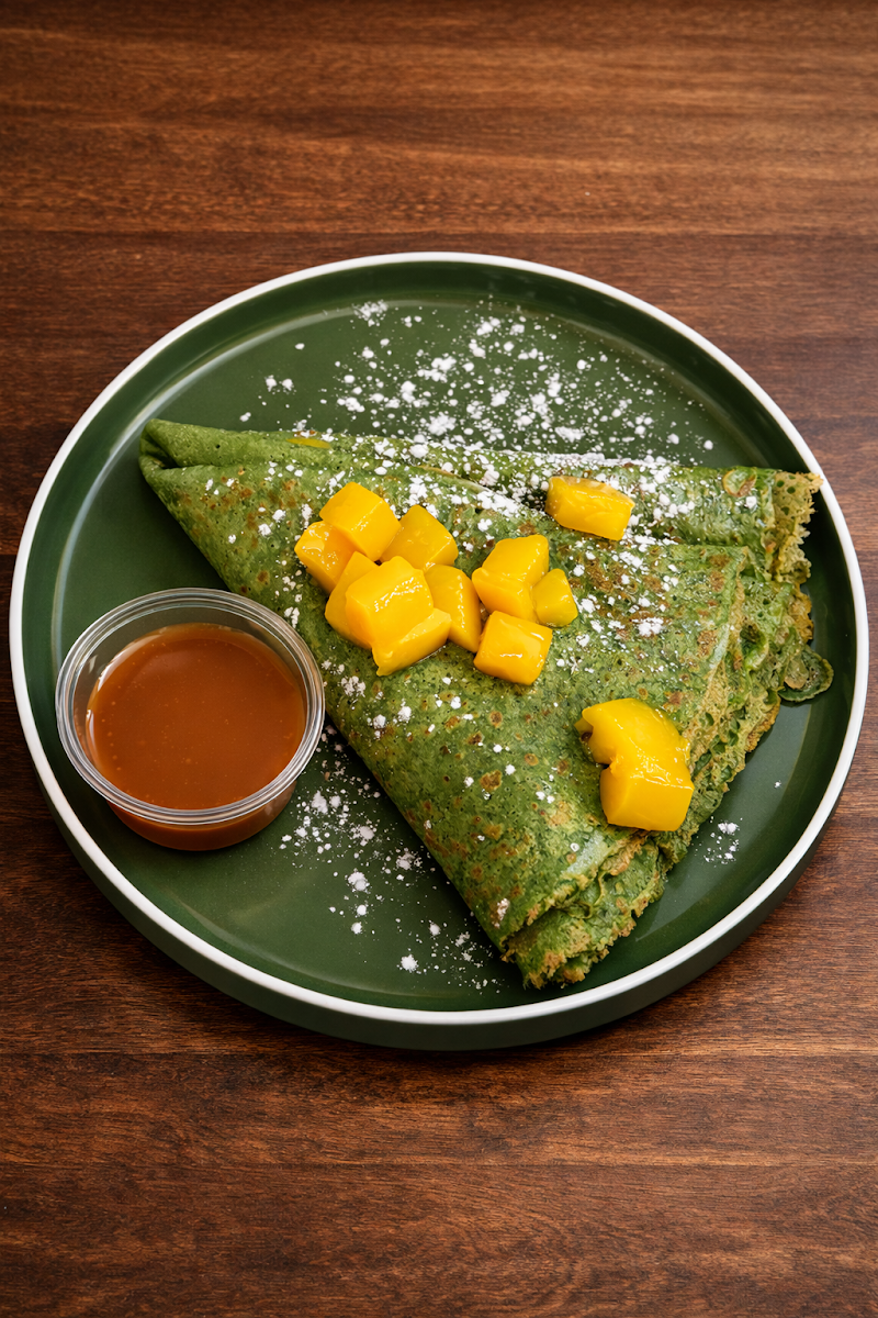 Black Milk Coffee and Crepe