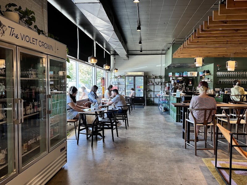 The Violet Crown Wine Bar & Coffee Shop