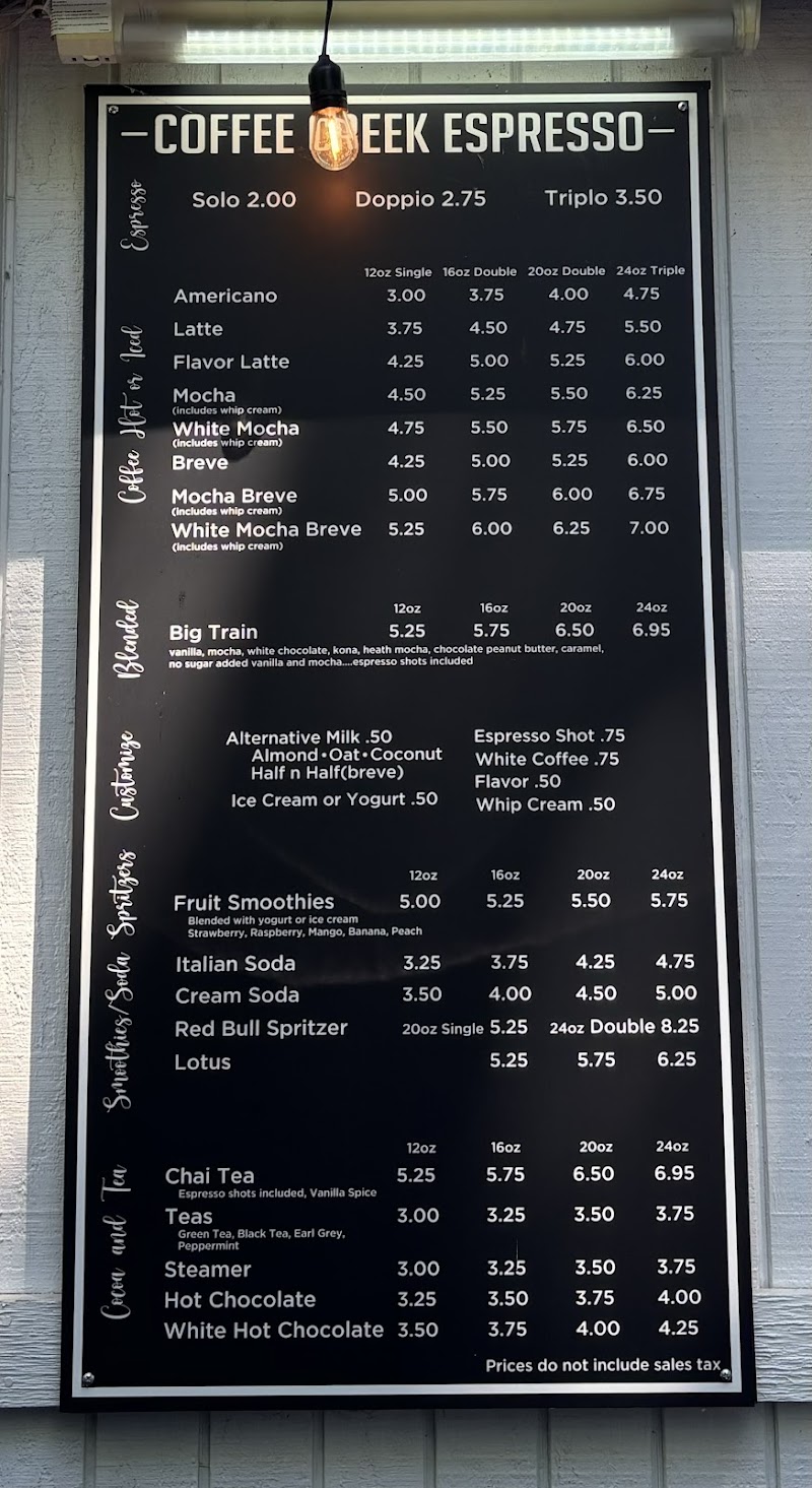 Coffee Creek Espresso