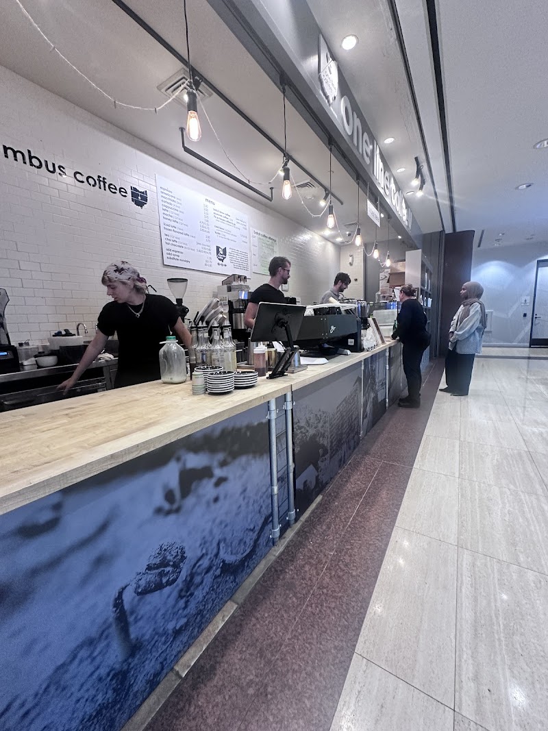 One Line Coffee at Capitol Square