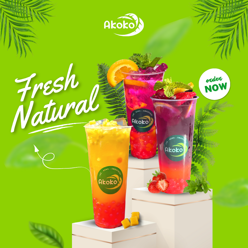 Coco Leaf - AKoKo Cafe Dorchester