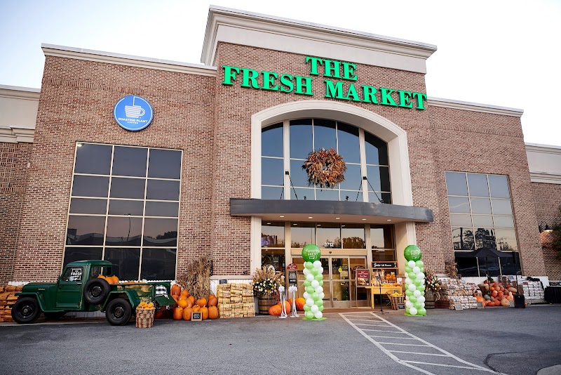Roasting Plant Coffee at The Fresh Market