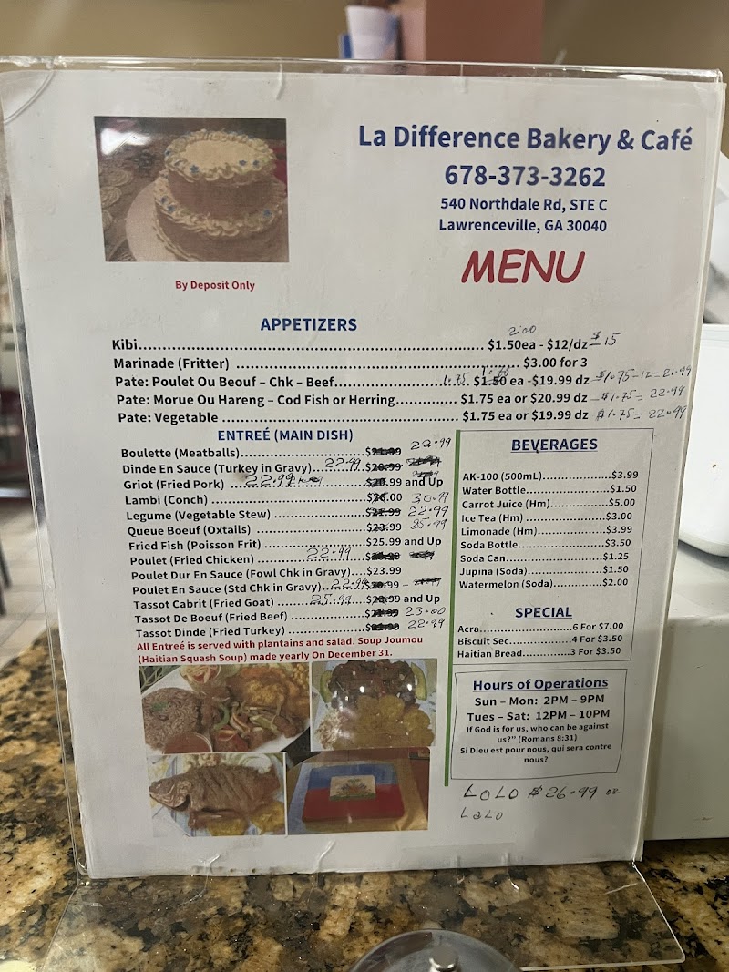 La difference bakery & caffee