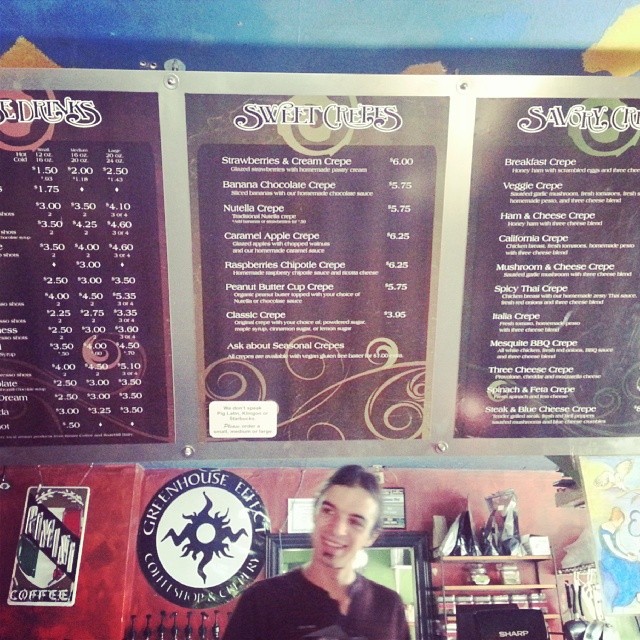 Greenhouse Effect Coffee and Crepes UT