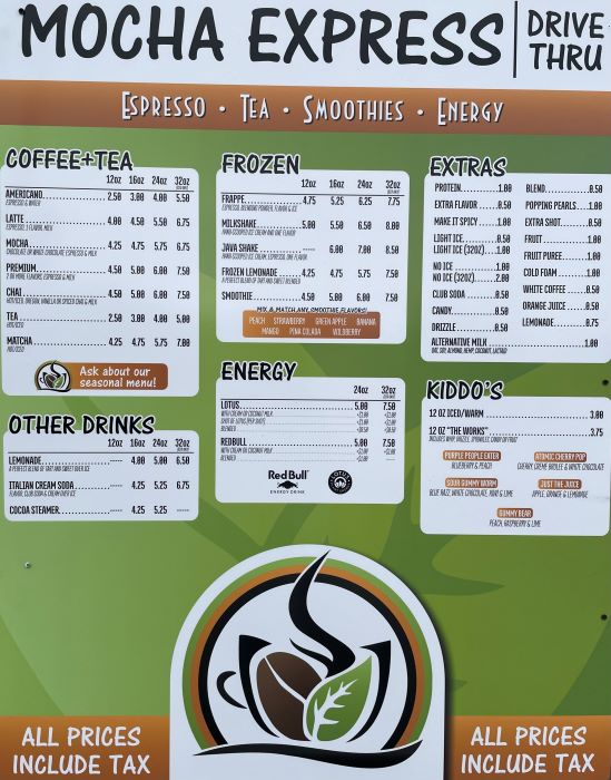 Mocha Express Tri-Cities 27th Ave.