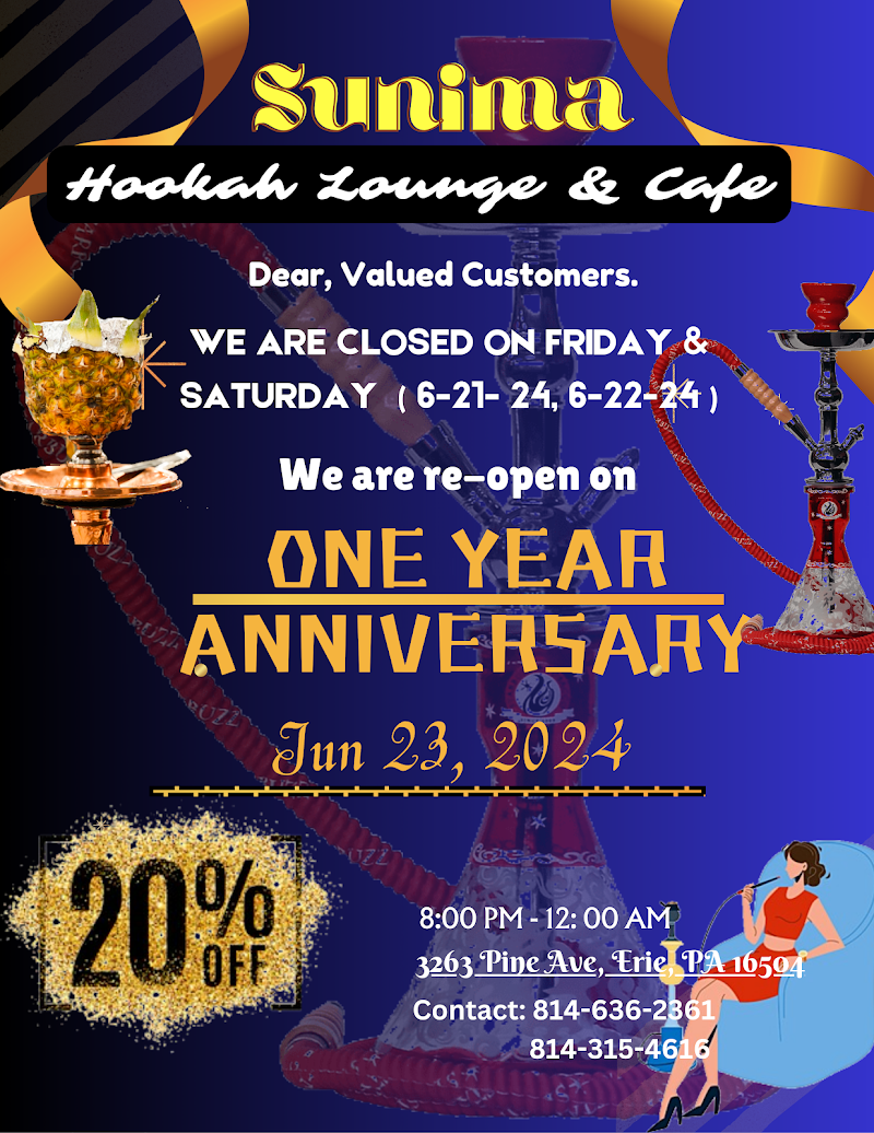 SUNIMA HOOKAH LOUNGE & CAFE