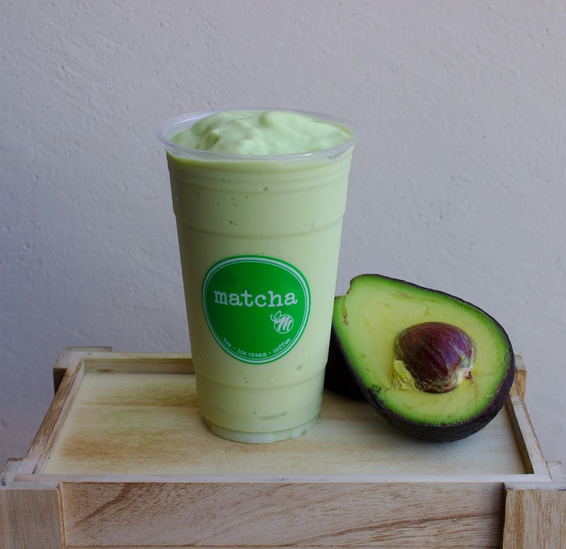 Matcha tea and frappe