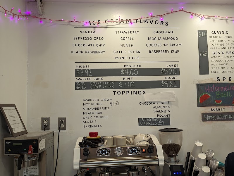 Bev's Homemade Ice Cream & Café