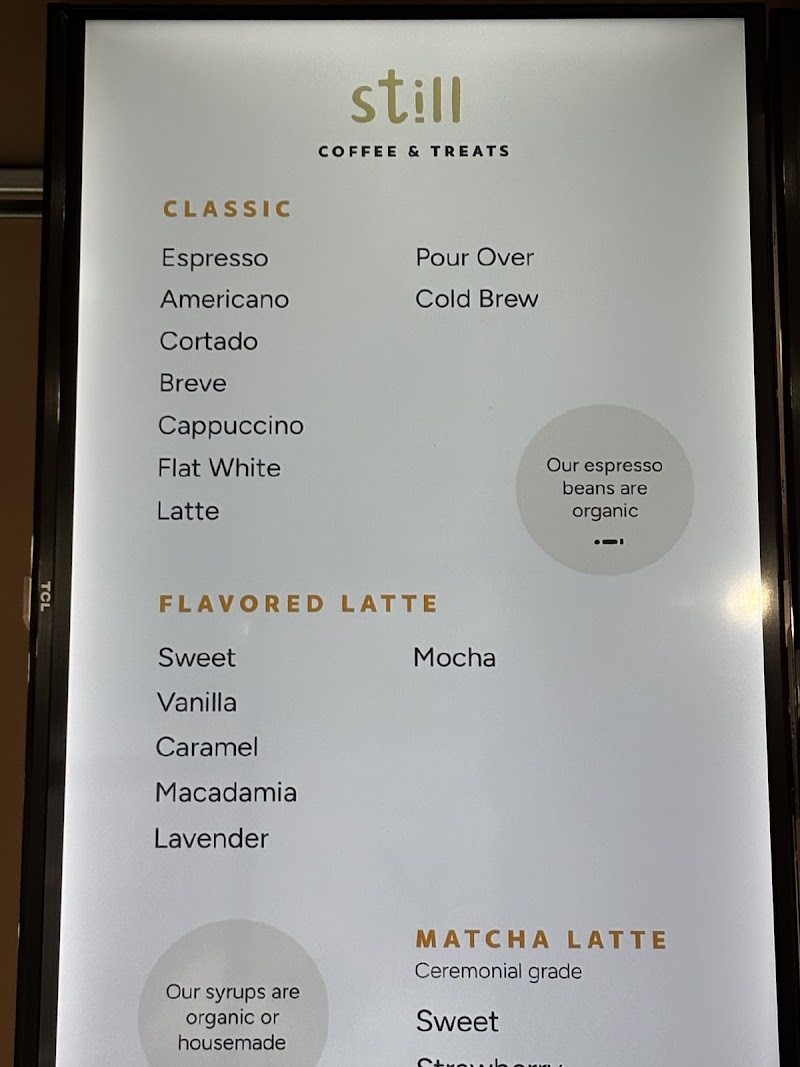 Still Coffee & Treats