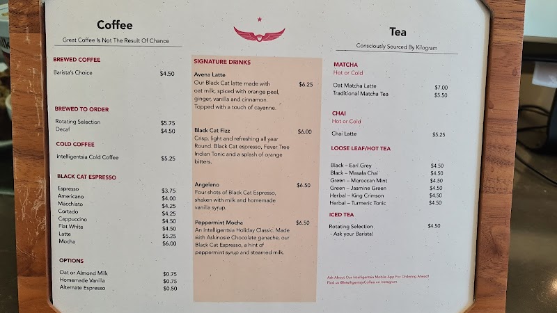 Intelligentsia Coffee Post Office Square Coffeebar