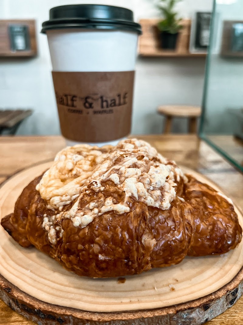 Half and Half coffee & wafles