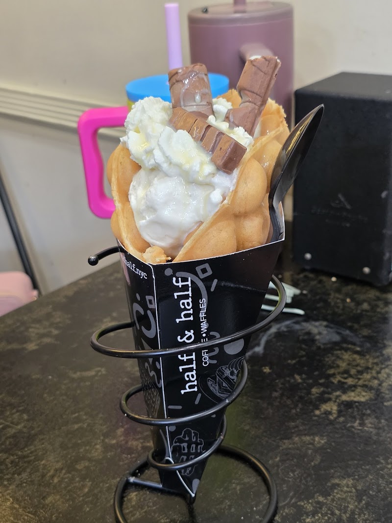 Half and Half coffee & wafles